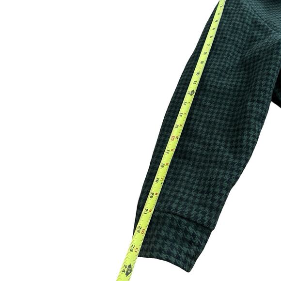 VTG Woolrich Mens 1960s Wool Fleece Lined Plaid Chore Jacket Size L Green RARE - Picture 12 of 12